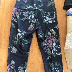 Lululemon Garden Party wunder unders Leggings SZ 8